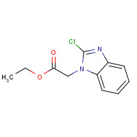 59769-22-1 ethyl 2-(2-chlorobenzimidazol-1-yl)acetate chemical structure