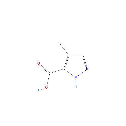 82231-51-4 4-methyl-1H-pyrazole-5-carboxylic acid chemical structure