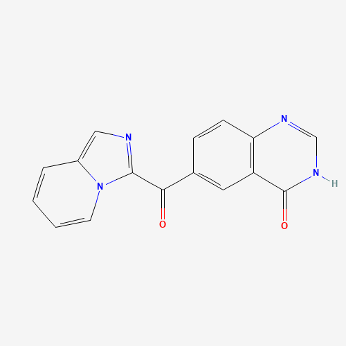 1354901-65-7 6-(imidazo[1,5-a]pyridine-3-carbonyl)-1H-quinazolin-4-one chemical structure