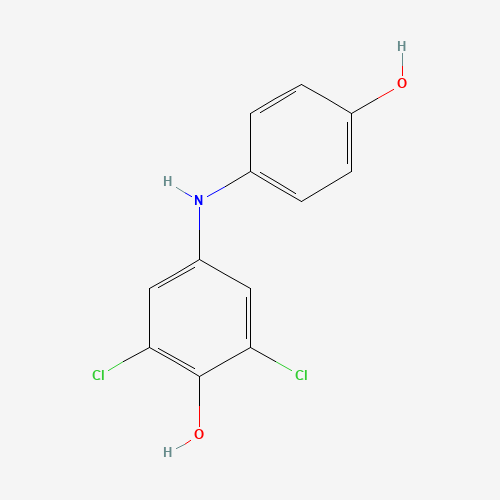 2099-87-8 2,6-dichloro-4-(4-hydroxyanilino)phenol chemical structure