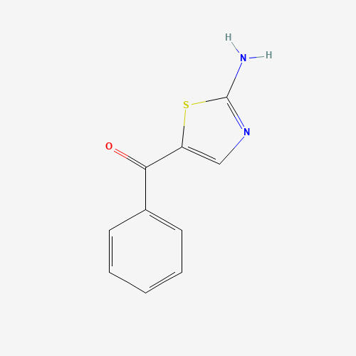 27053-21-0 (2-amino-1,3-thiazol-5-yl)-phenylmethanone chemical structure