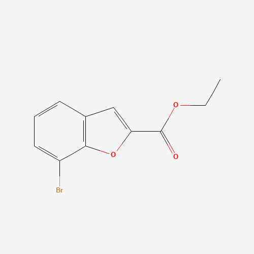 1033201-65-8 ethyl 7-bromo-1-benzofuran-2-carboxylate chemical structure