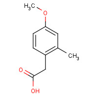 942-97-2 2-(4-methoxy-2-methylphenyl)acetic acid chemical structure