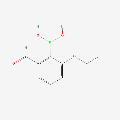 1364685-32-4 (2-ethoxy-6-formylphenyl)boronic acid chemical structure