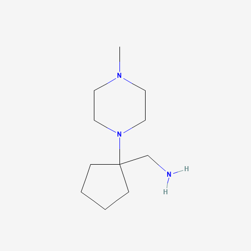 959240-31-4 [1-(4-methylpiperazin-1-yl)cyclopentyl]methanamine chemical structure