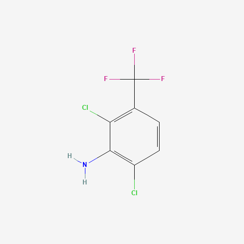 6656-72-0 2,6-dichloro-3-(trifluoromethyl)aniline chemical structure