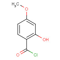 15198-08-0 2-hydroxy-4-methoxybenzoyl chloride chemical structure