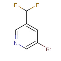 114468-04-1 3-bromo-5-(difluoromethyl)pyridine chemical structure