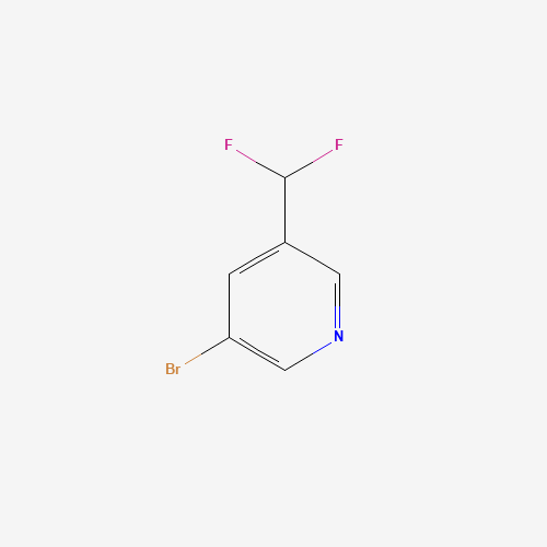 114468-04-1 3-bromo-5-(difluoromethyl)pyridine chemical structure