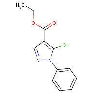 98534-76-0 ethyl 5-chloro-1-phenylpyrazole-4-carboxylate chemical structure