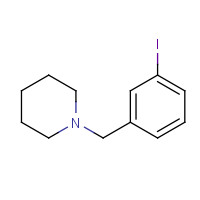 859850-87-6 1-[(3-iodophenyl)methyl]piperidine chemical structure