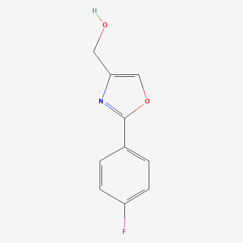 885273-80-3 [2-(4-fluorophenyl)-1,3-oxazol-4-yl]methanol chemical structure