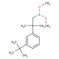 1240725-35-2 [2-(3-tert-butylphenyl)-2-methylpropyl]-dimethoxyborane chemical structure