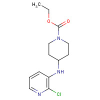 906371-78-6 ethyl 4-[(2-chloropyridin-3-yl)amino]piperidine-1-carboxylate chemical structure