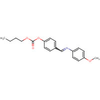 50261-07-9 butyl [4-[(4-methoxyphenyl)iminomethyl]phenyl] carbonate chemical structure
