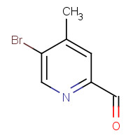 886364-94-9 5-bromo-4-methylpyridine-2-carbaldehyde chemical structure
