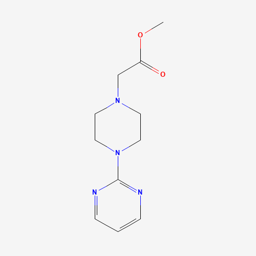 896213-29-9 methyl 2-(4-pyrimidin-2-ylpiperazin-1-yl)acetate chemical structure