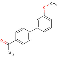 76650-30-1 1-[4-(3-methoxyphenyl)phenyl]ethanone chemical structure