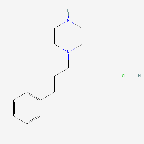 435345-43-0 1-(3-phenylpropyl)piperazine chemical structure