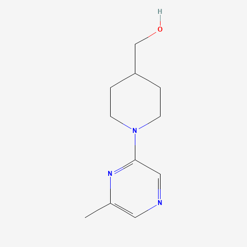 886851-59-8 [1-(6-methylpyrazin-2-yl)piperidin-4-yl]methanol chemical structure