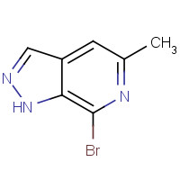 1386457-75-5 7-bromo-5-methyl-1H-pyrazolo[3,4-c]pyridine chemical structure