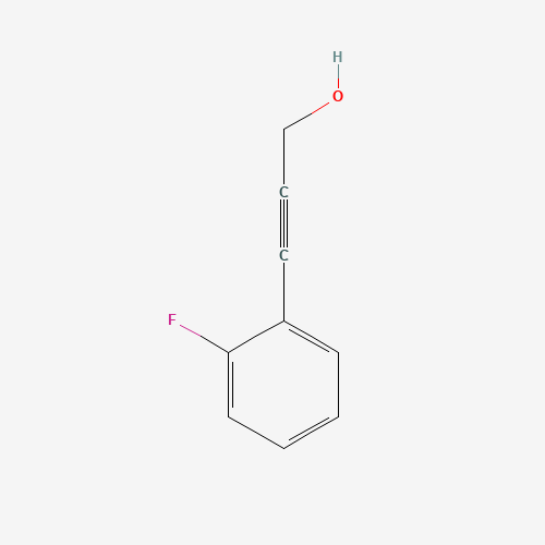 208183-93-1 3-(2-fluorophenyl)prop-2-yn-1-ol chemical structure