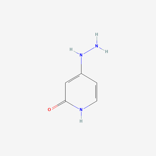 106689-41-2 4-hydrazinyl-1H-pyridin-2-one chemical structure