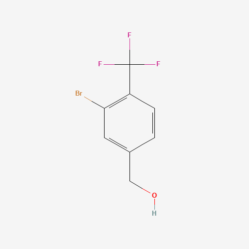 372120-54-2 [3-bromo-4-(trifluoromethyl)phenyl]methanol chemical structure