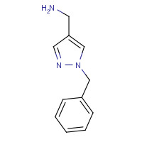 936940-11-3 (1-benzylpyrazol-4-yl)methanamine chemical structure