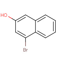 5498-31-7 4-bromonaphthalen-2-ol chemical structure