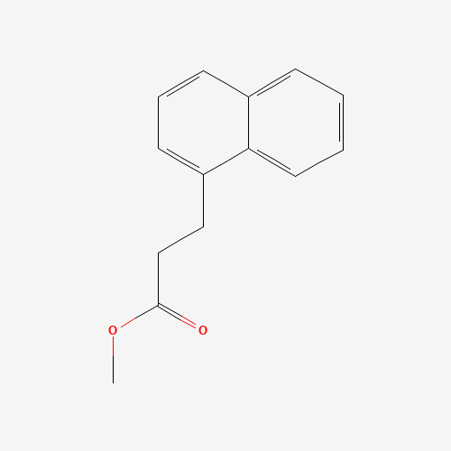 36060-99-8 methyl 3-naphthalen-1-ylpropanoate chemical structure