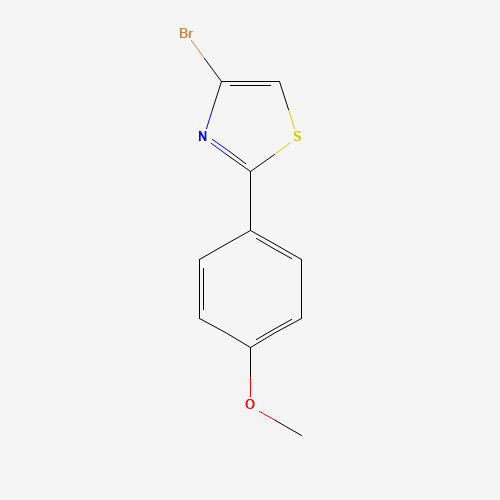 1078734-03-8 4-bromo-2-(4-methoxyphenyl)-1,3-thiazole chemical structure