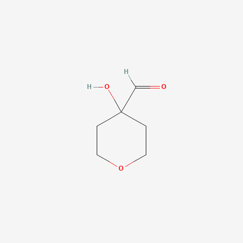 1383482-51-6 4-hydroxyoxane-4-carbaldehyde chemical structure
