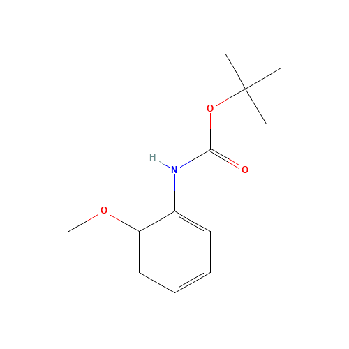 154150-18-2 tert-butyl N-(2-methoxyphenyl)carbamate chemical structure