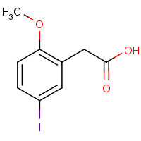 294860-98-3 2-(5-iodo-2-methoxyphenyl)acetic acid chemical structure