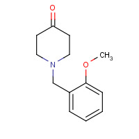 562840-43-1 1-[(2-methoxyphenyl)methyl]piperidin-4-one chemical structure