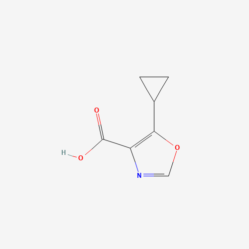 917828-31-0 5-cyclopropyl-1,3-oxazole-4-carboxylic acid chemical structure