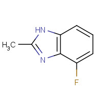 18645-89-1 4-fluoro-2-methyl-1H-benzimidazole chemical structure