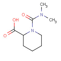 1249531-45-0 1-(dimethylcarbamoyl)piperidine-2-carboxylic acid chemical structure