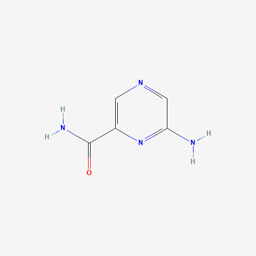 33332-49-9 6-aminopyrazine-2-carboxamide chemical structure