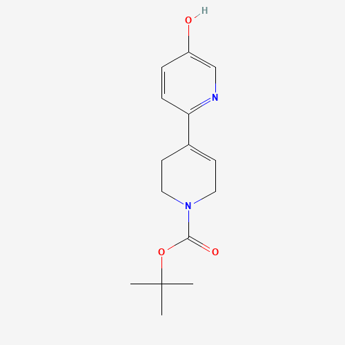 1134112-71-2 tert-butyl 4-(5-hydroxypyridin-2-yl)-3,6-dihydro-2H-pyridine-1-carboxylate chemical structure