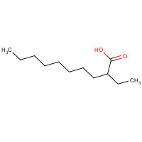 2874-76-2 2-ethyldecanoic acid chemical structure