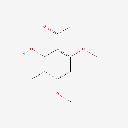 23121-32-6 1-(2-hydroxy-4,6-dimethoxy-3-methylphenyl)ethanone chemical structure