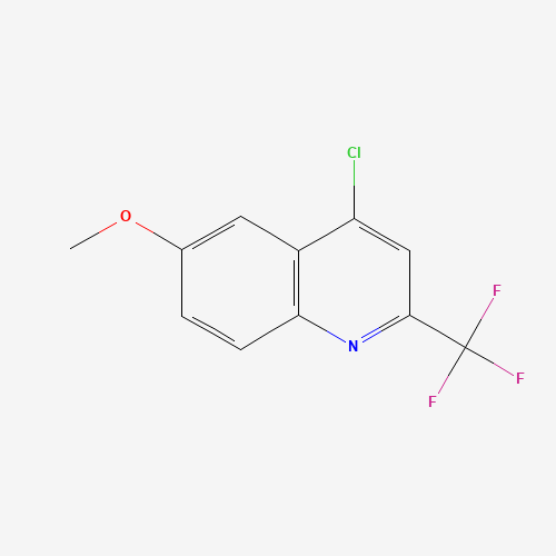 1701-27-5 4-chloro-6-methoxy-2-(trifluoromethyl)quinoline chemical structure