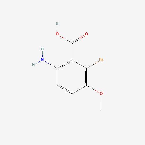 152946-38-8 6-amino-2-bromo-3-methoxybenzoic acid chemical structure