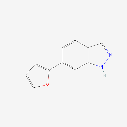 885271-95-4 6-(furan-2-yl)-1H-indazole chemical structure