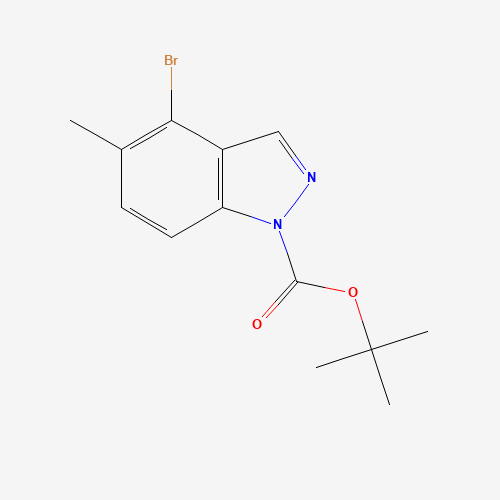 926922-41-0 tert-butyl 4-bromo-5-methylindazole-1-carboxylate chemical structure