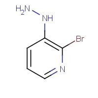 1293407-97-2 (2-bromopyridin-3-yl)hydrazine chemical structure
