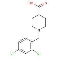 901920-31-8 1-[(2,4-dichlorophenyl)methyl]piperidine-4-carboxylic acid chemical structure