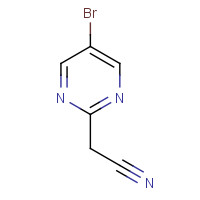 831203-15-7 2-(5-bromopyrimidin-2-yl)acetonitrile chemical structure